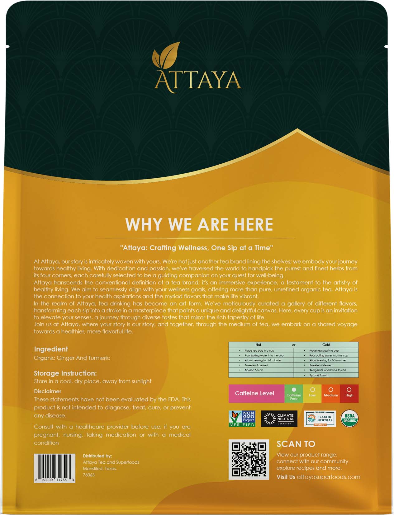 Ginger & Tumeric Tea - Image 2